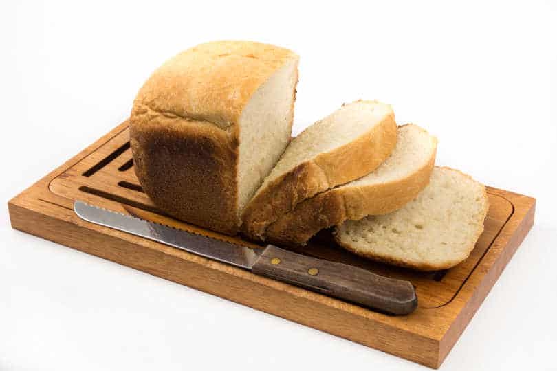 Sliced ​​Bread with Bread Slicer